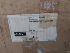 3-cab5 Edwards Fire Alarm Control Panel Cabinet W/ Door Assy