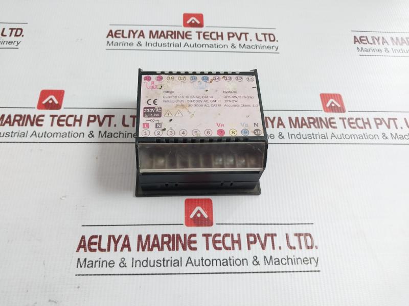 3-phase Avf Digital Multifunction Meter Avf 19N Multispan 230V Ac, 50Hz