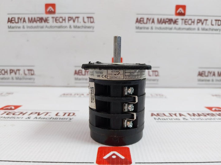 3-phase Cam Operated Rotary Switch 6 Amps Vaishno Hotline Hg-91C