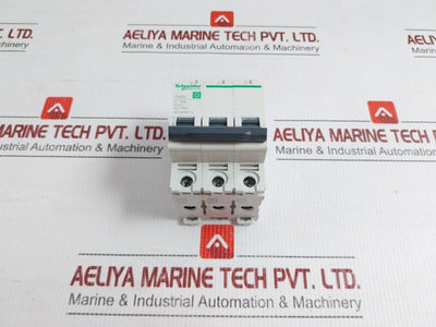 3-pole Circuit Breaker 415V 50/60Hz Schneider Electric C60N