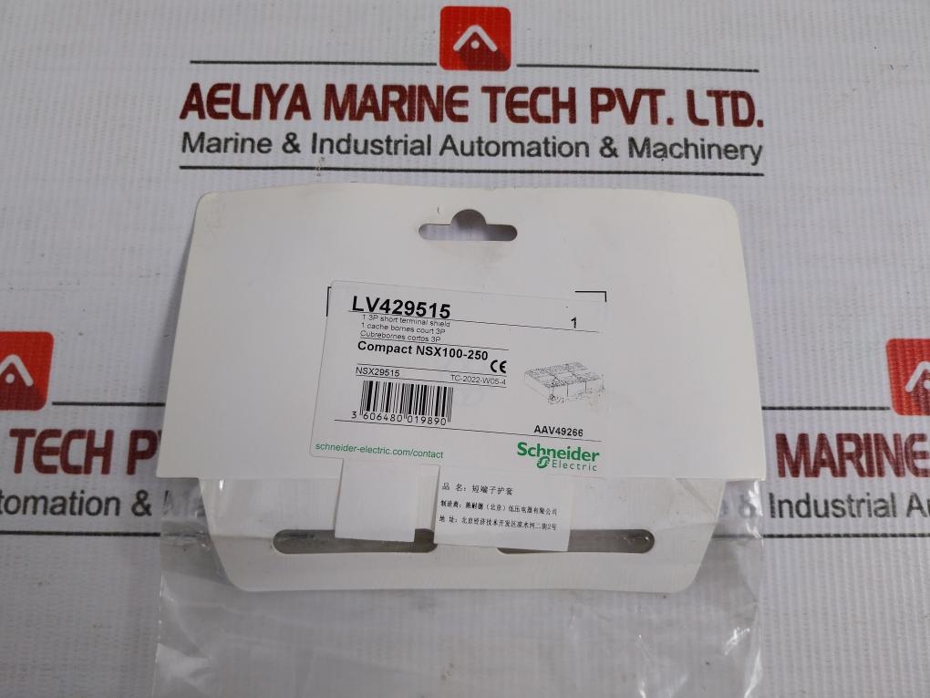 3-pole Compact Plug-in Base Kit Lv429289 Schneider