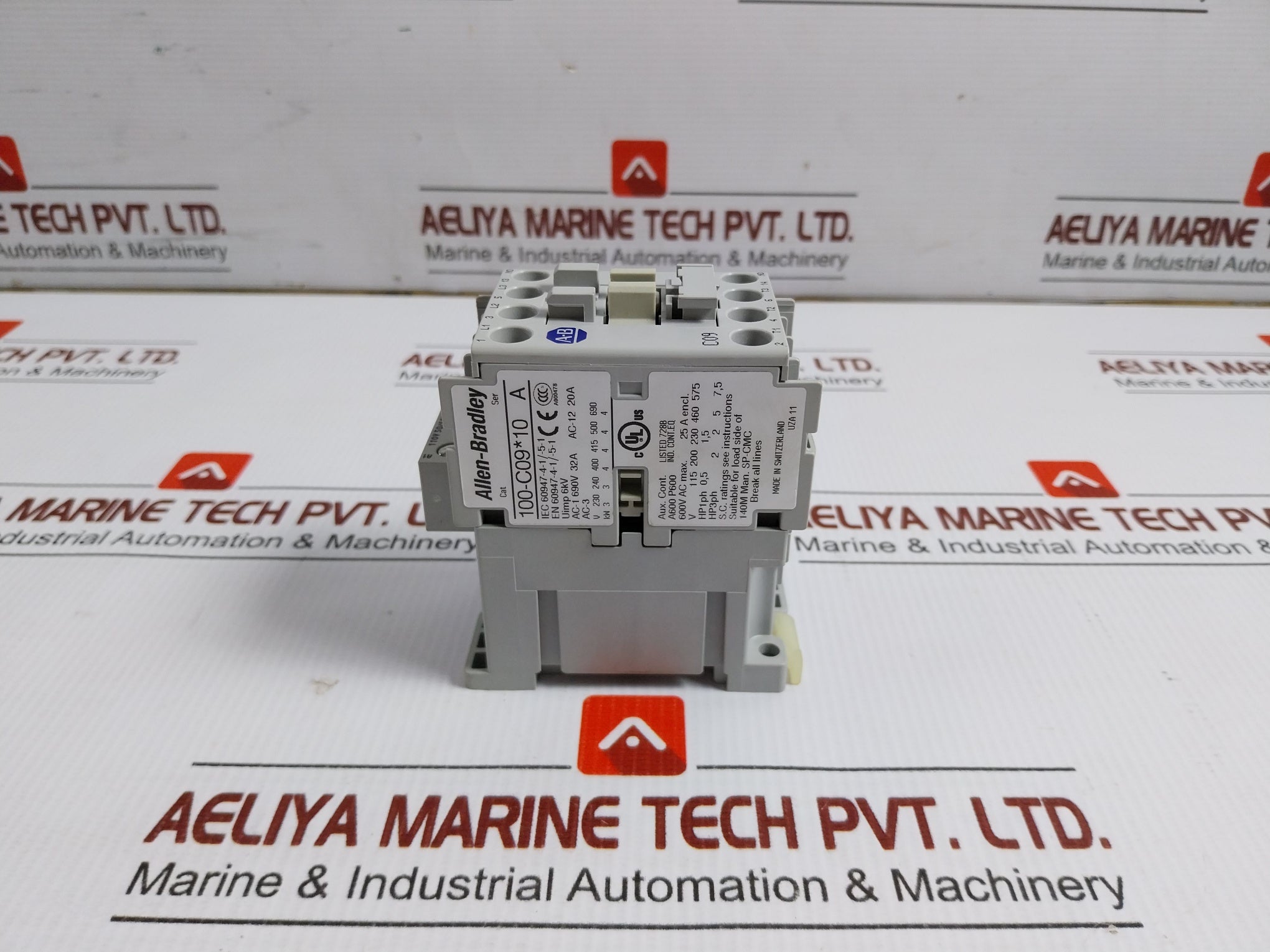 3-pole Contactor 600Vac 25A 3912152900150 Allen-bradley 100-c09*10