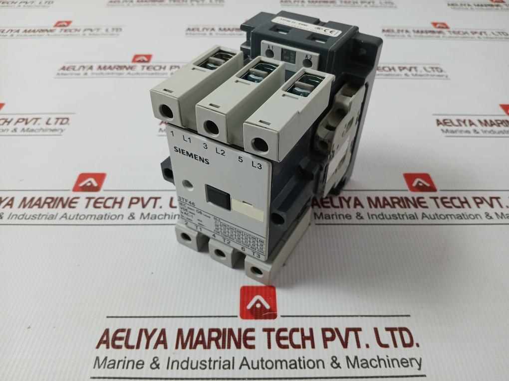 3-pole Contactor Ac 220V 50/60Hz Siemens 3Tf46 22-0Xn2