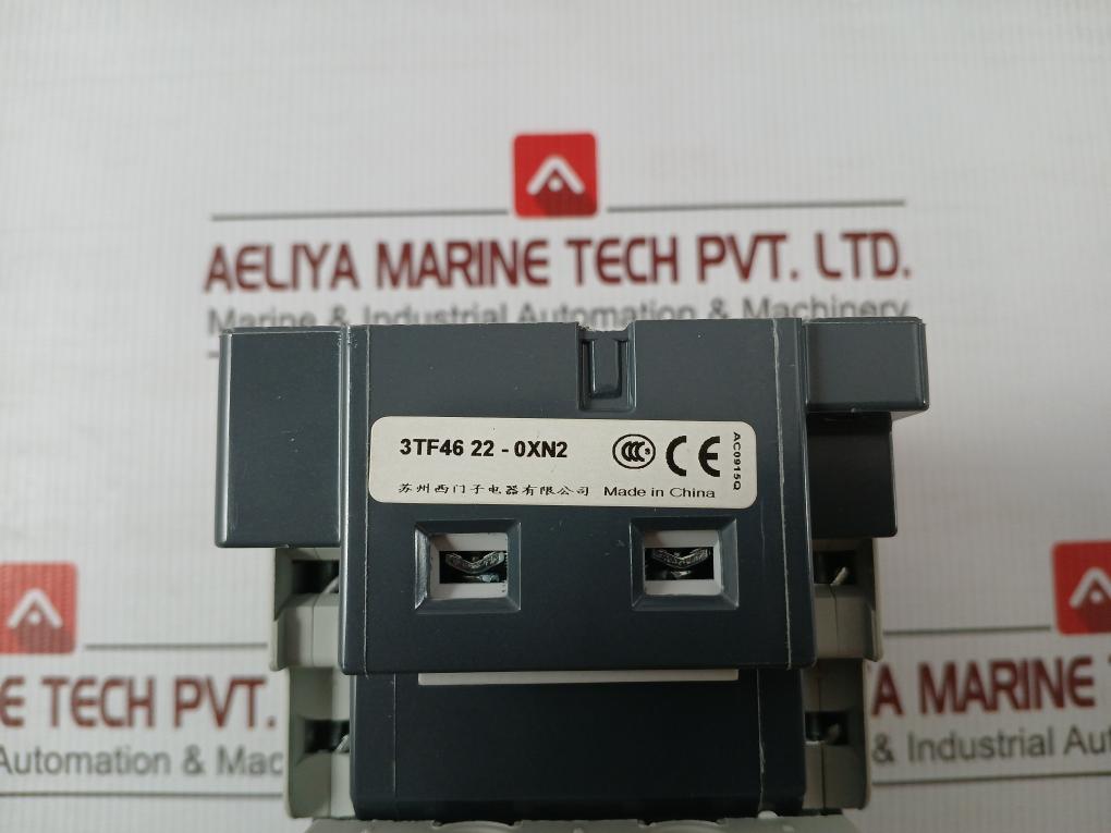 3-pole Contactor Ac 220V 50/60Hz Siemens 3Tf46 22-0Xn2