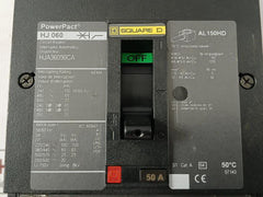 3-pole Molded-case Circuit Breaker Hj-060 Square D 750V 50/60Hz