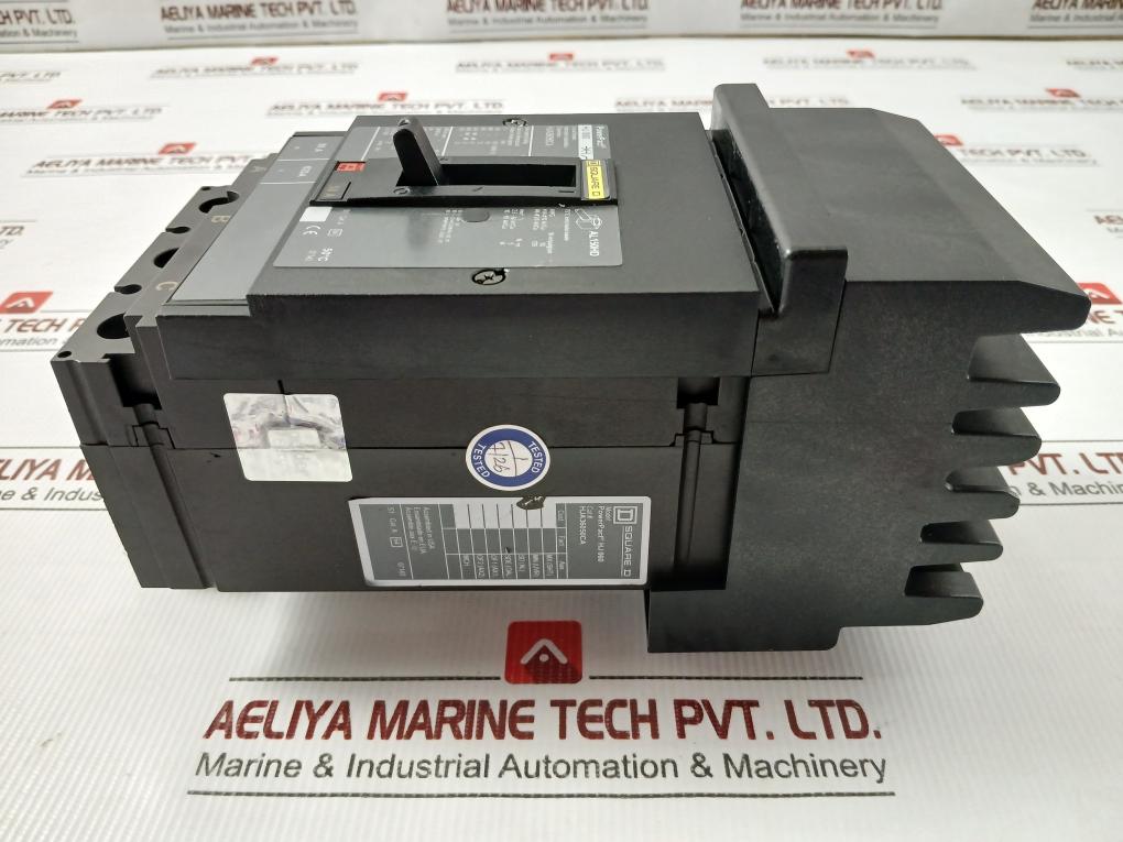 3-pole Molded-case Circuit Breaker Hj-060 Square D 750V 50/60Hz
