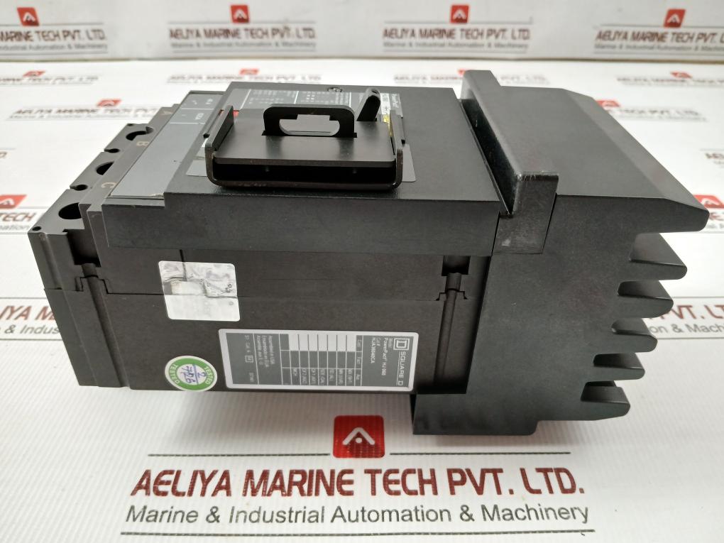 3-pole Molded-case Circuit Breaker Hj-060 Square D 750V 50/60Hz