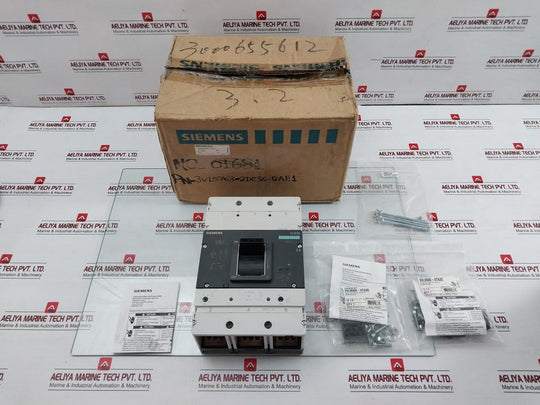 3-pole Molded Case Circuit Breaker 3Vl5763-2Dc36-0Ae1 Siemens