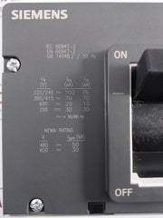 3-pole Molded Case Circuit Breaker 3Vl5763-2Dc36-0Ae1 Siemens
