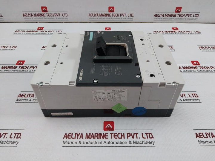 3-pole Molded Case Circuit Breaker 3Vl5763-2Dc36-0Ae1 Siemens