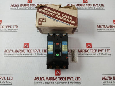 3-pole Molded Case Circuit Breaker 660V 30A Hyundai Hbe-53