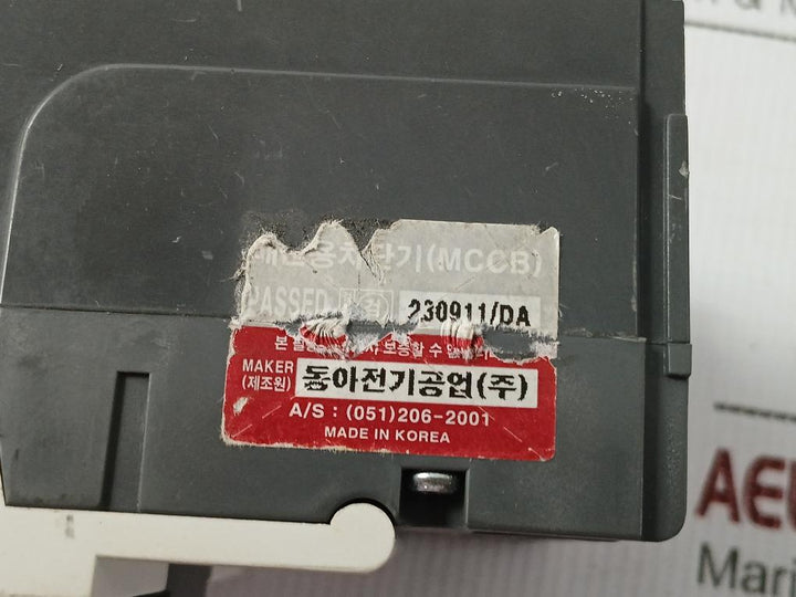 3-pole Molded Case Circuit Breaker Devico Db103Sb Dong-a Electric 30A 690V