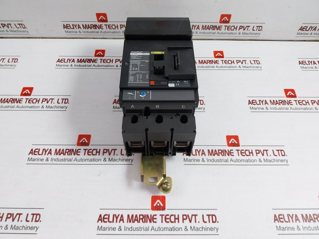 3-pole Molded Case Circuit Breaker Jja36150Ca Square D 150A
