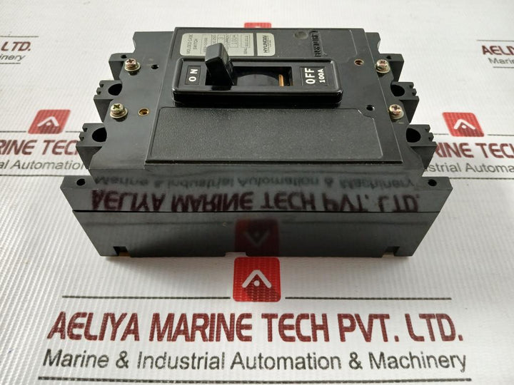 3-pole Molded Case Switch Hsd-100S 100A Hyundai Ac600V Dc250V 100A