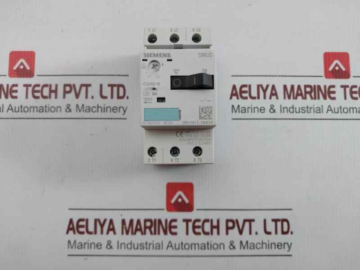 3-pole Motor Protection Circuit Breaker 3Rv1011-1Ba10 Siemens