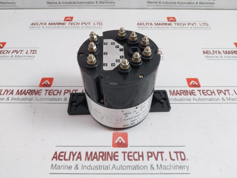 3-wire Unbalanced Wattmeter 115V 5A Qiaoguang Electric Instrument
