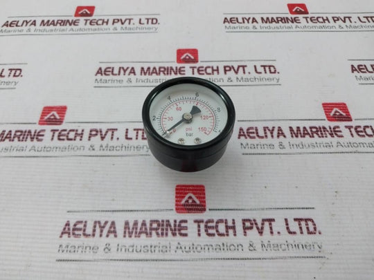 0-150 Psi Pressure Gauge 0-10 Bar