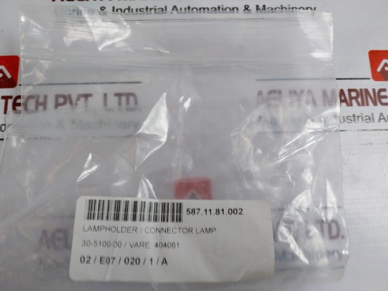30-5100-00/Vare:404061 Lampholder/Lamp Connector