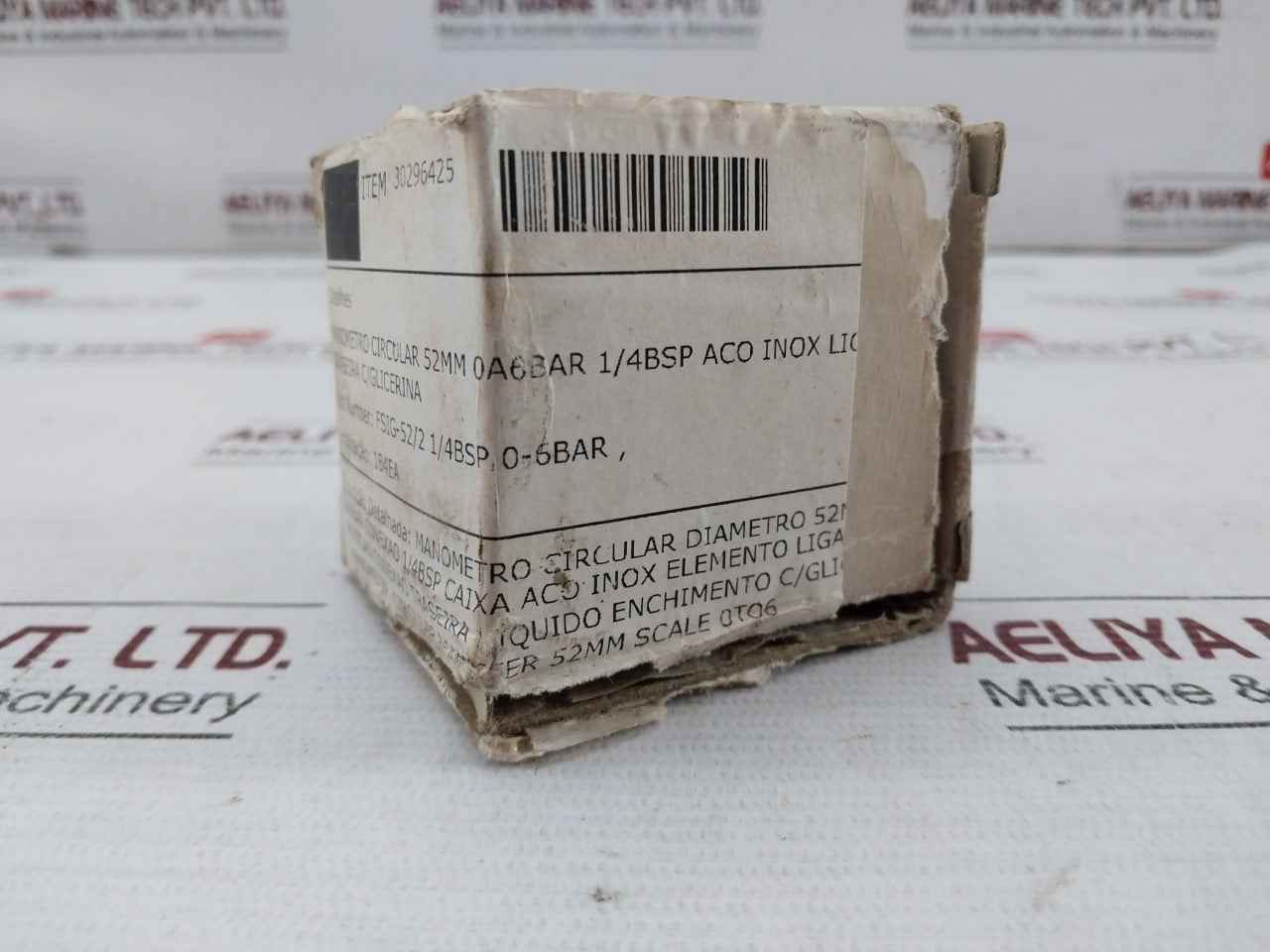 30296425 Dial Pressure Gauge 0-100 Psi 0 To 6 Bar