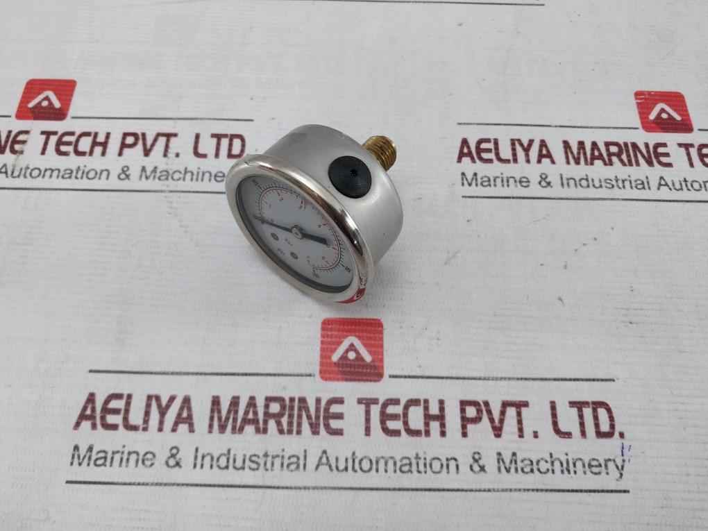 30296425 Dial Pressure Gauge 0-100 Psi 0 To 6 Bar