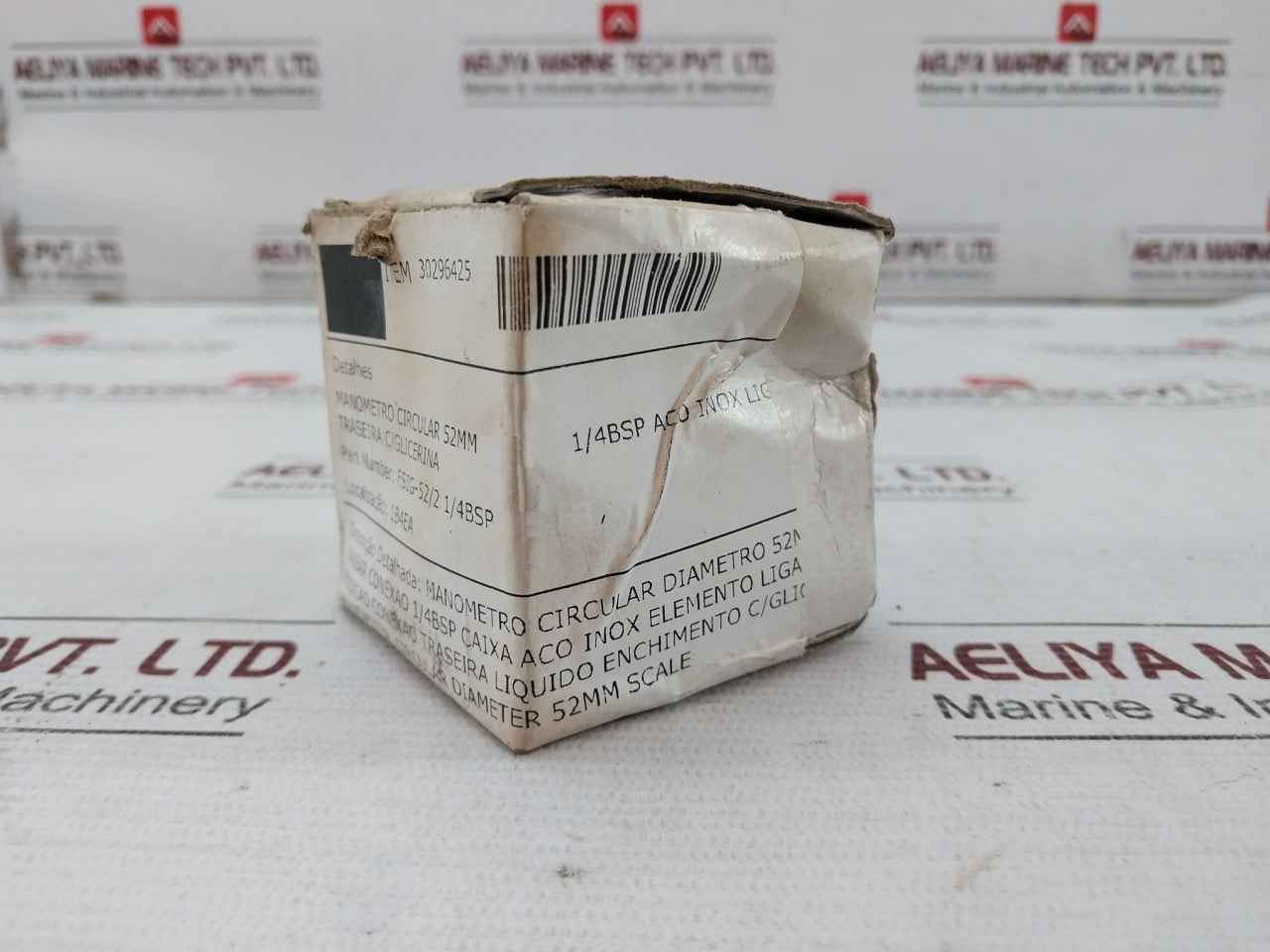 30296425 Pressure Gauge 0-100 Psi 0-7 Bar