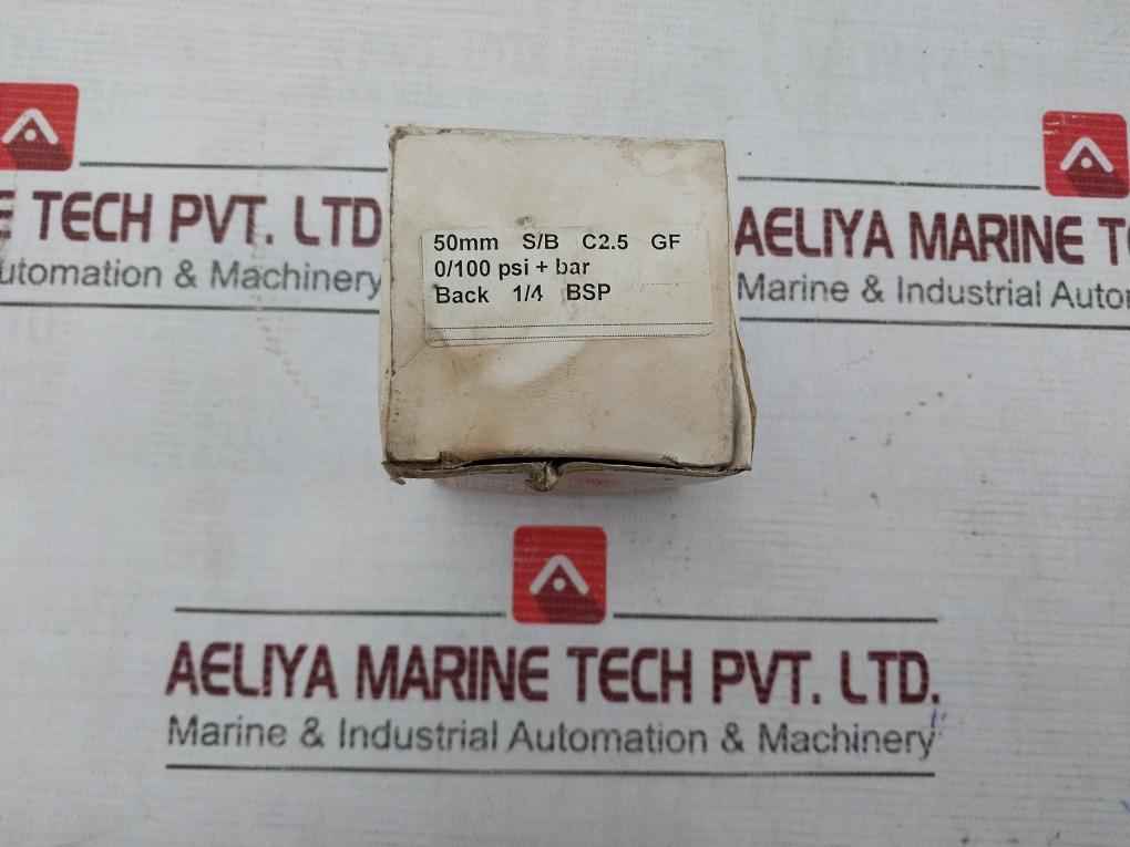 30296425 Pressure Gauge 0-100 Psi 0-7 Bar