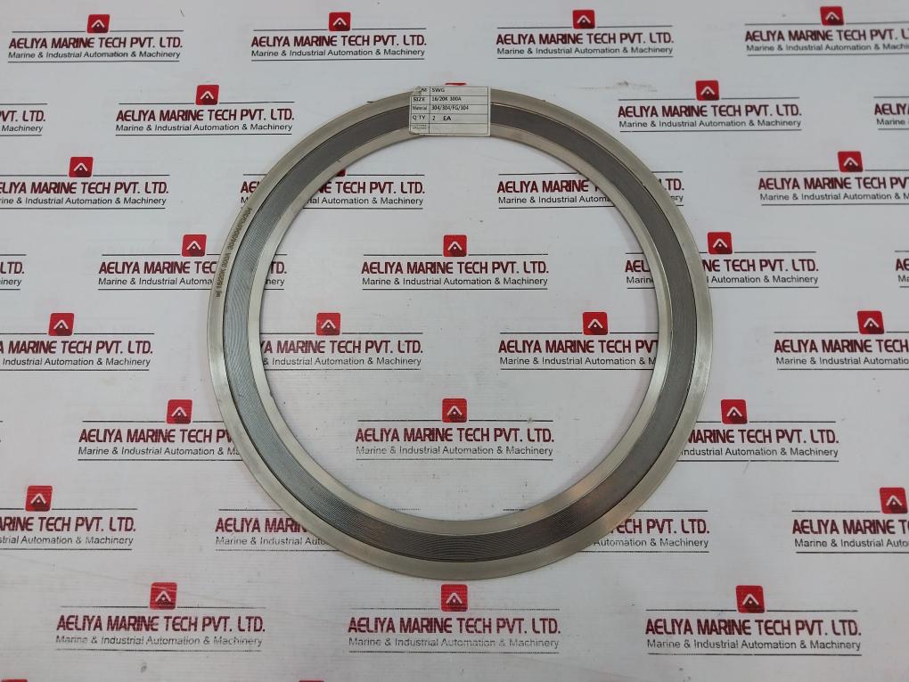 304/304/Fg/304 Swg Spiral Wound Gasket 16/20K 300A