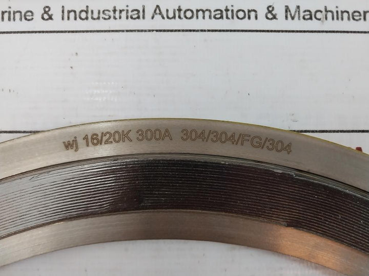 304/304/Fg/304 Swg Spiral Wound Gasket 16/20K 300A