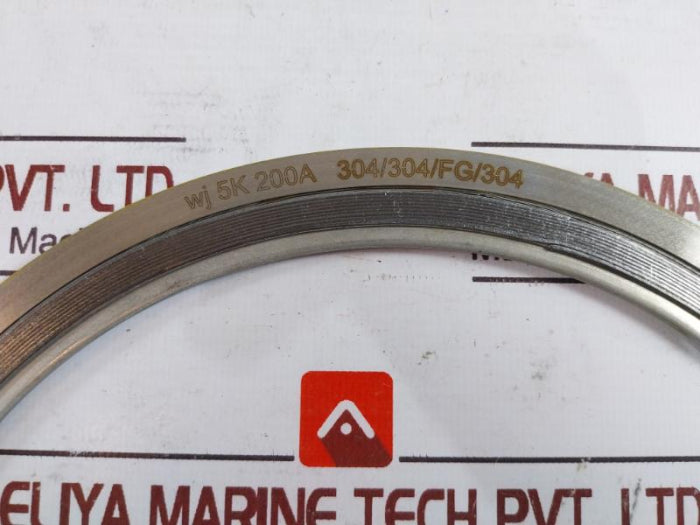 304/304/FG/304 Spiral Wound Suction Pipe Gasket WJ 5K 200A 304