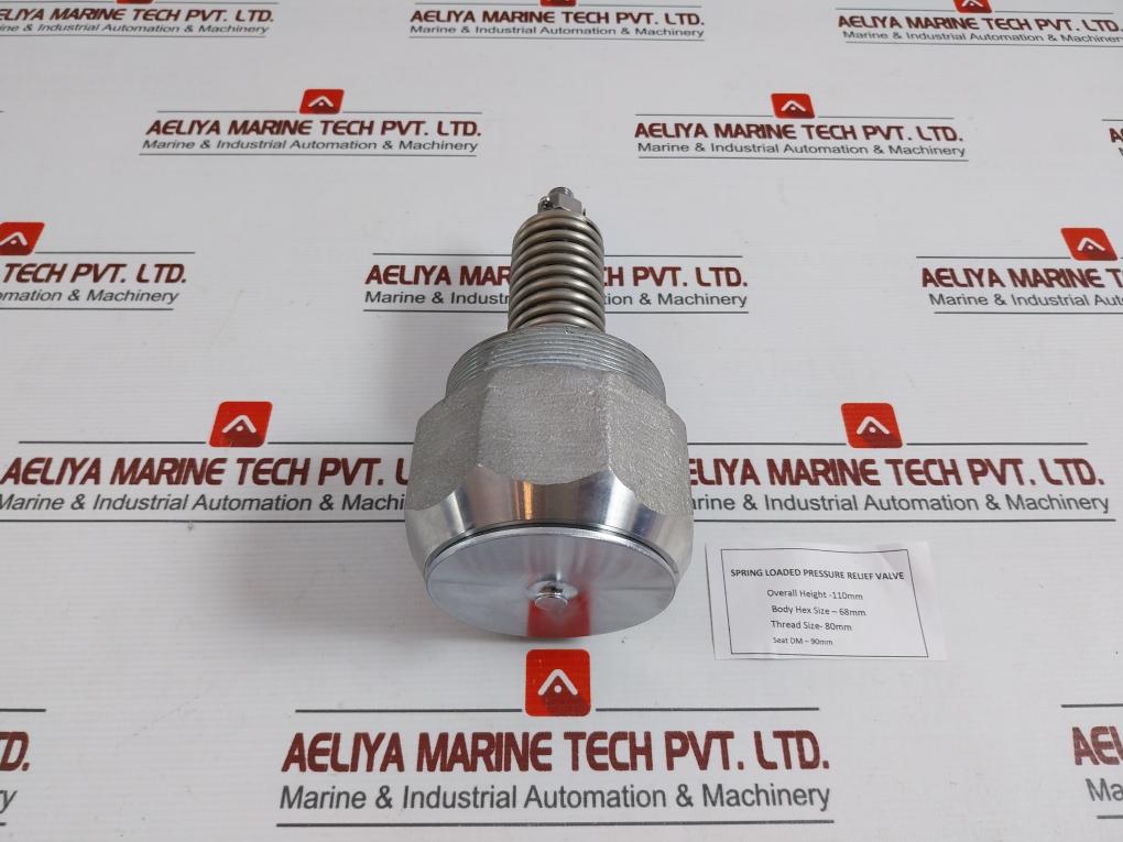 304 Spring Loaded Pressure Relief Valve