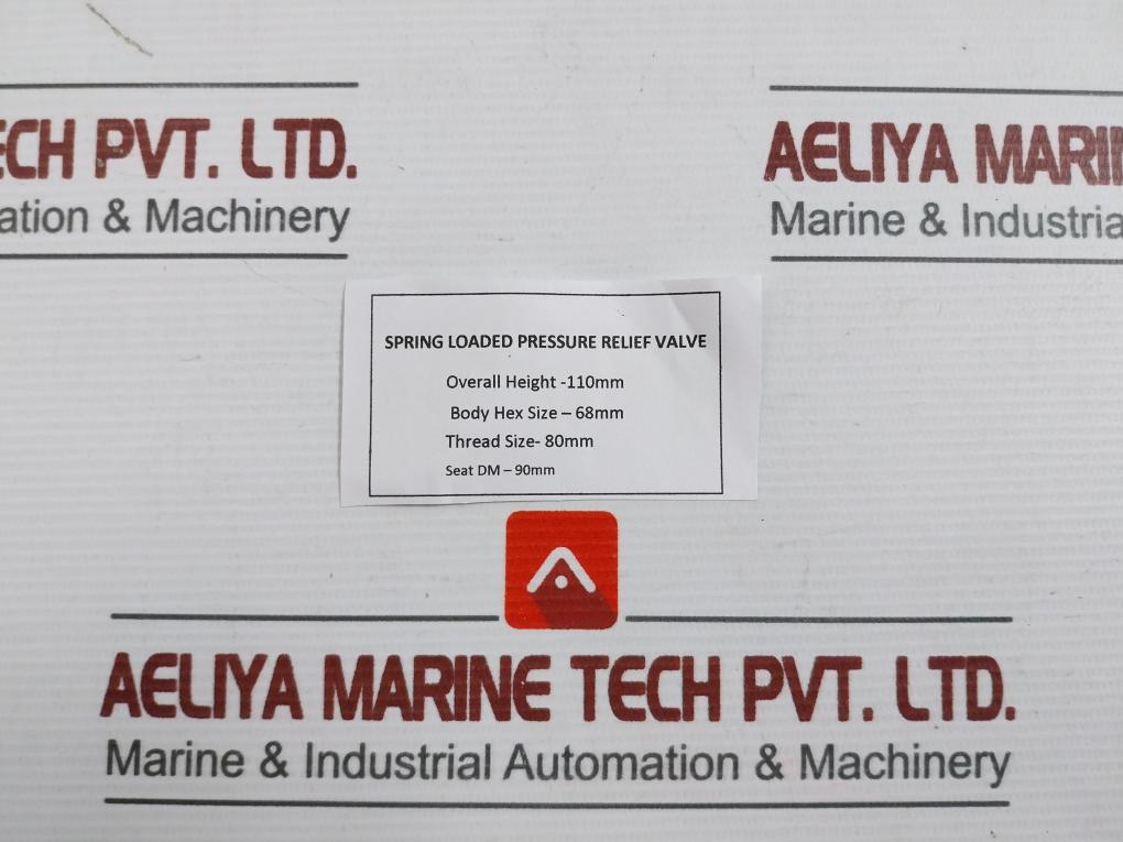 304 Spring Loaded Pressure Relief Valve