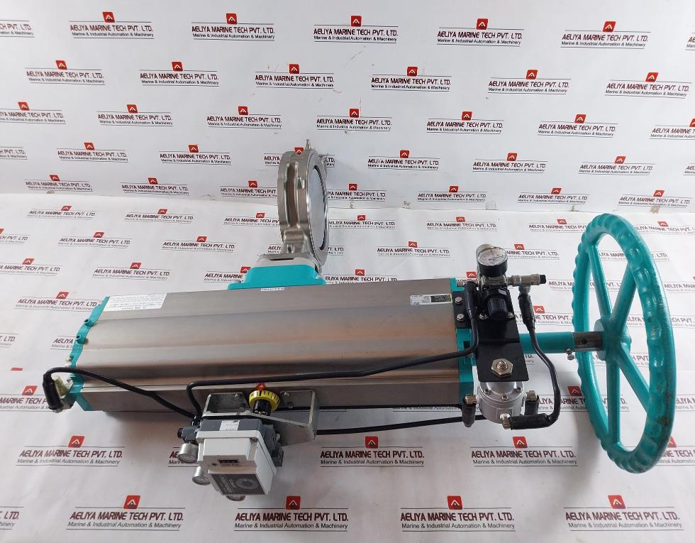 Tomoe Temperature & Pressure Valve W/ Pneumatic Positioner 304Y-7G0 Ip5100 0.4~0.7Mpa