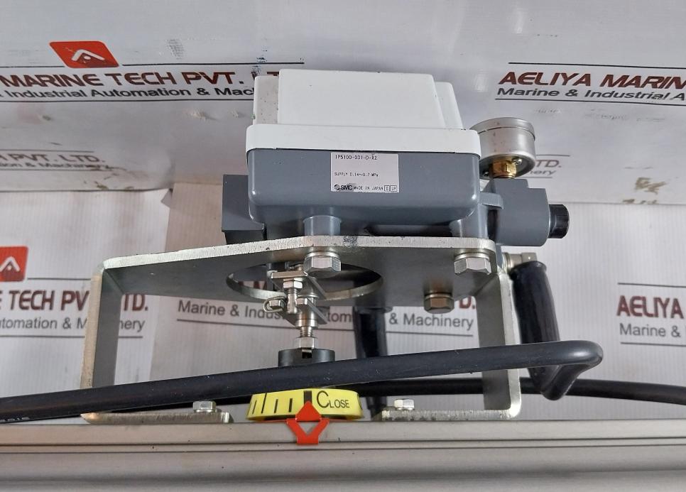 Tomoe Temperature & Pressure Valve W/ Pneumatic Positioner 304Y-7G0 Ip5100 0.4~0.7Mpa