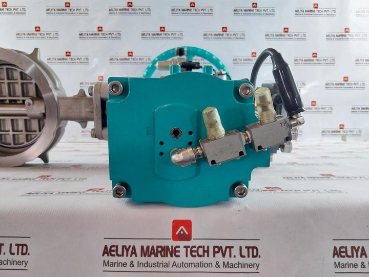 Tomoe Temperature & Pressure Valve W/ Pneumatic Positioner 304Y-7G0 Ip5100 0.4~0.7Mpa