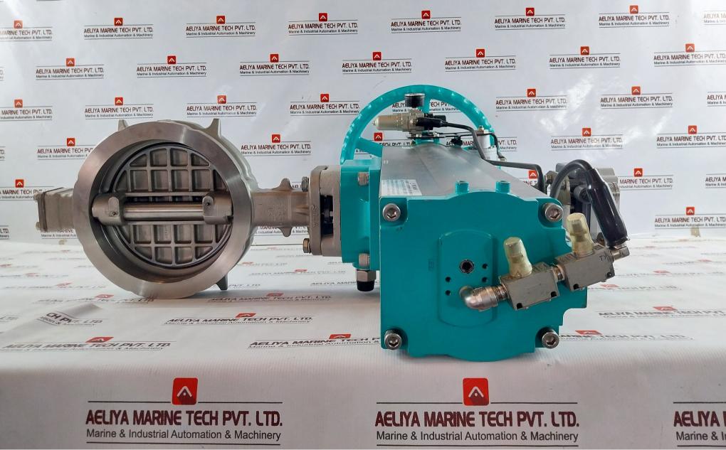 Tomoe Temperature & Pressure Valve W/ Pneumatic Positioner 304Y-7G0 Ip5100 0.4~0.7Mpa