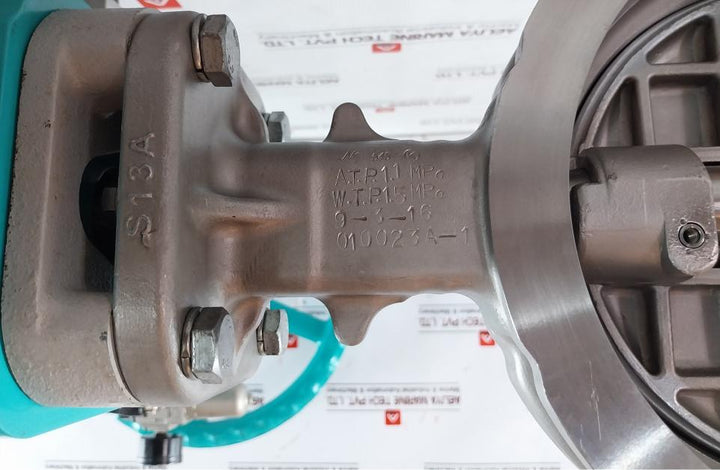 Tomoe Temperature & Pressure Valve W/ Pneumatic Positioner 304Y-7G0 Ip5100 0.4~0.7Mpa