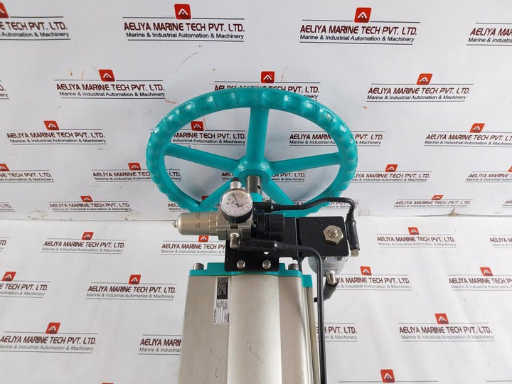 Tomoe Temperature & Pressure Valve W/ Pneumatic Positioner 304Y-7G0 Ip5100 0.4~0.7Mpa
