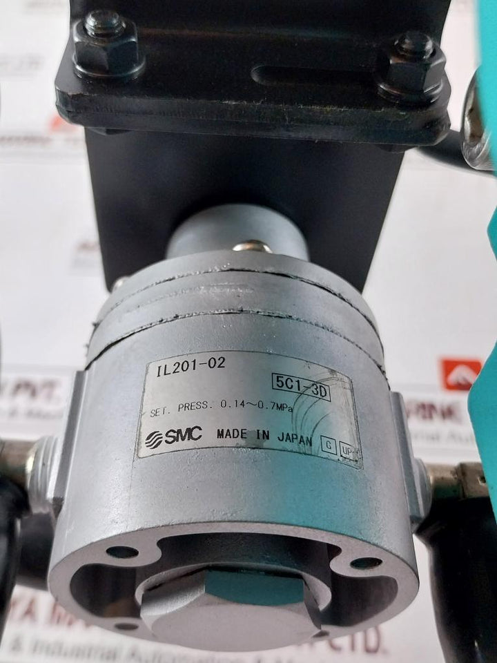 Tomoe Temperature & Pressure Valve W/ Pneumatic Positioner 304Y-7G0 Ip5100 0.4~0.7Mpa