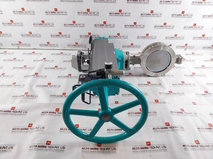 Tomoe Temperature & Pressure Valve W/ Pneumatic Positioner 304Y-7G0 Ip5100 0.4~0.7Mpa