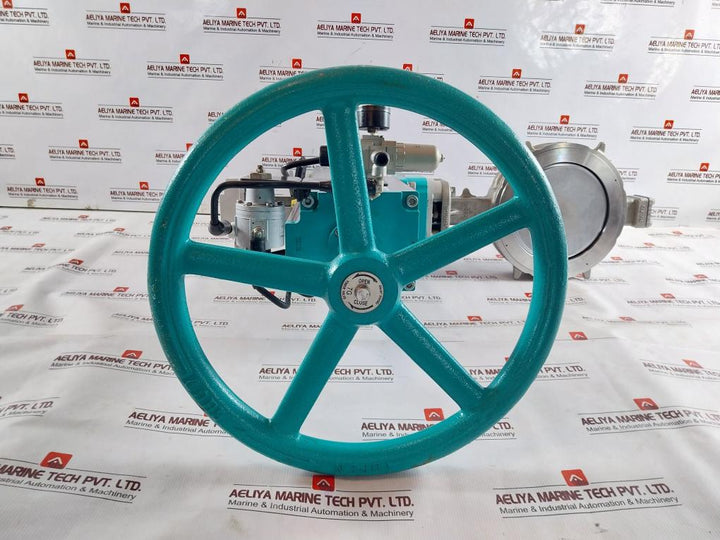 Tomoe Temperature & Pressure Valve W/ Pneumatic Positioner 304Y-7G0 Ip5100 0.4~0.7Mpa