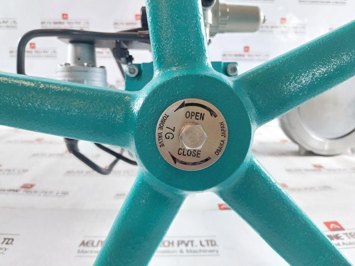 Tomoe Temperature & Pressure Valve W/ Pneumatic Positioner 304Y-7G0 Ip5100 0.4~0.7Mpa