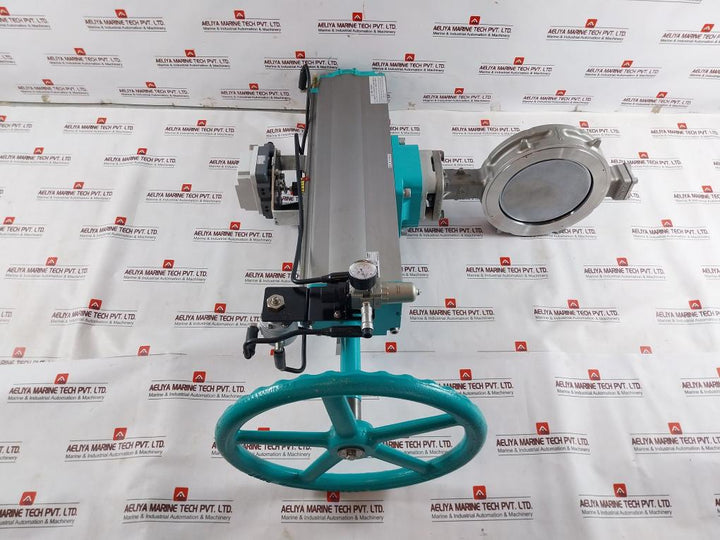 Tomoe Temperature & Pressure Valve W/ Pneumatic Positioner 304Y-7G0 Ip5100 0.4~0.7Mpa