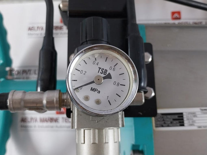 Tomoe Temperature & Pressure Valve W/ Pneumatic Positioner 304Y-7G0 Ip5100 0.4~0.7Mpa
