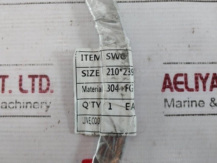 304+Fg Swg Spiral Wound Gasket 210X239X3.2T Basic Type 39