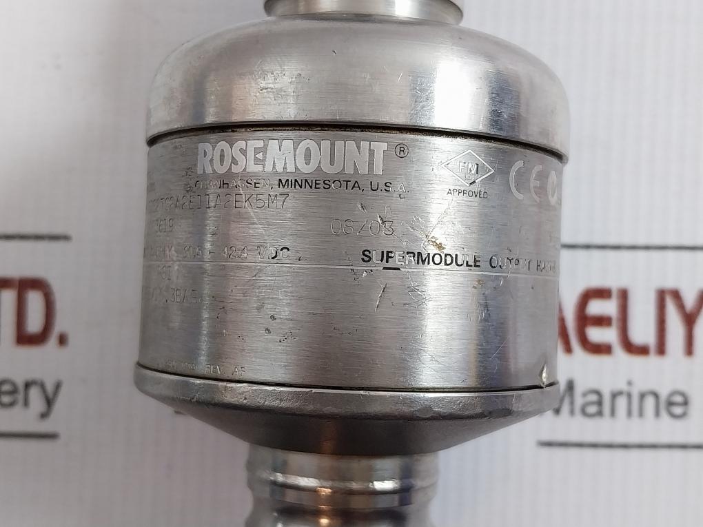 3051S2Tg2A2E11A2Ek5M7 Rosemount Pressure Transmitter 10.5-42.4 Vdc