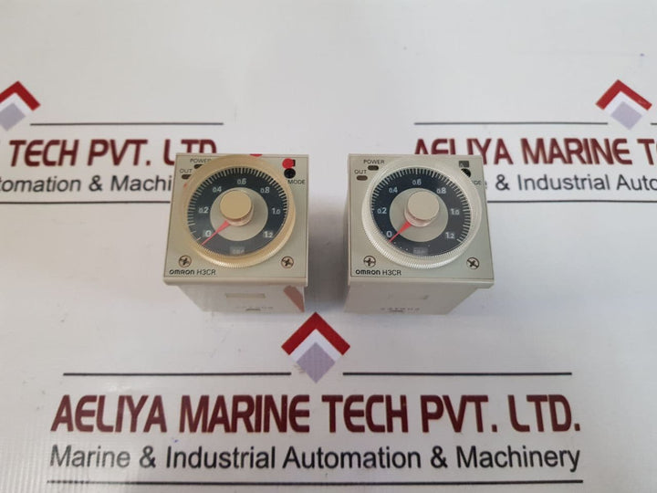 Omron H3Cr-a-315 Timer 24Vdc/Ac 50/60Hz Contact 5A 250Vac - Aeliya Marine Tech