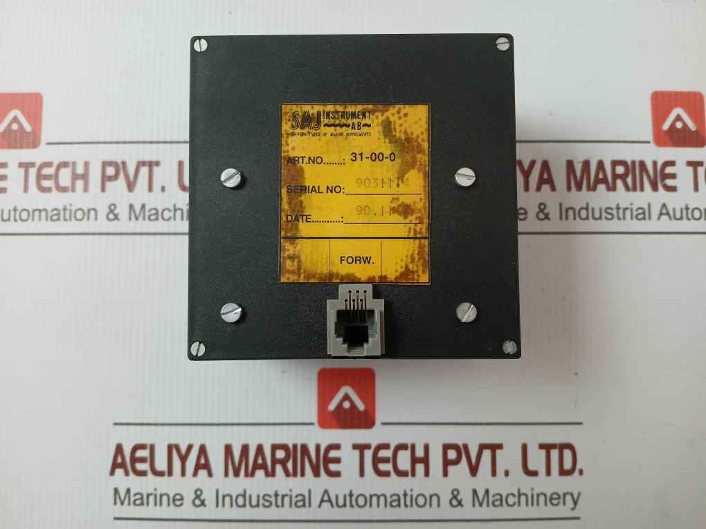 31-00-0 Remote Draft Display Module By Saj Instrument