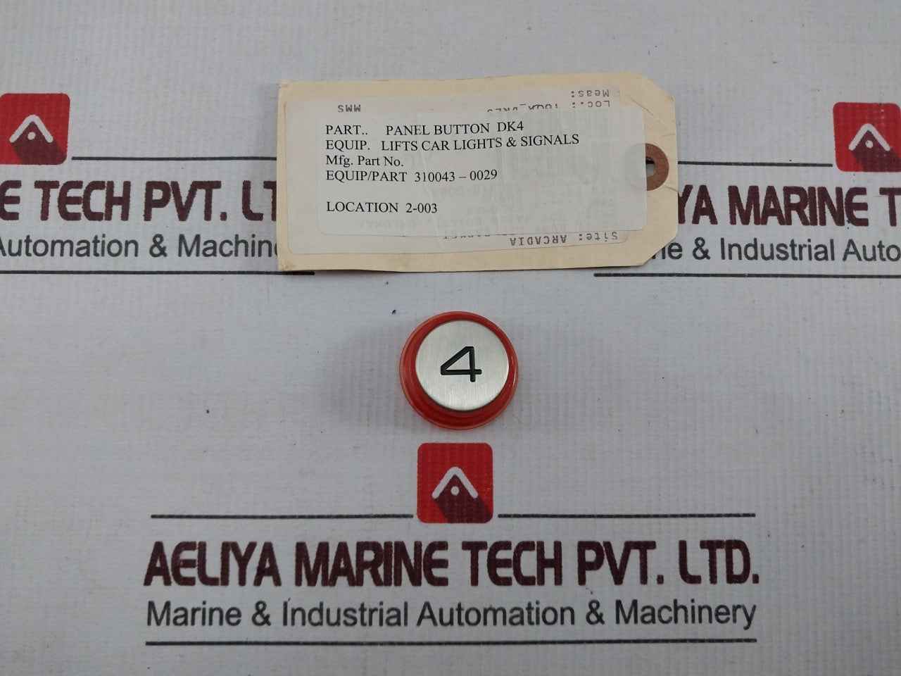 310043-0029 Dk4 Panel Button