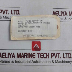 310043-0032 Panel Button Dk7