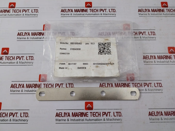 Lot of 2X 310043030 CONNECTOR 0001095463 PANR: 4617197 331234569428983604